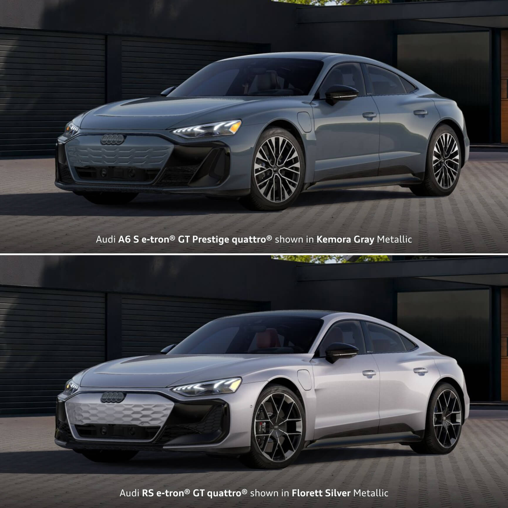 Audi S e-tron GT and RS e-tron GT performance