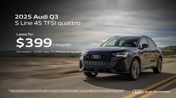 Lease a Loaner Audi Q3 In Manhattan NY