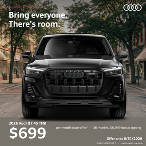2026 Audi Q7 45 TFSI lease special
