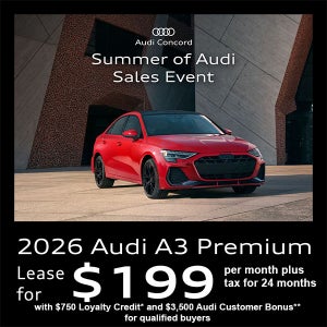 2026 Audi A3 offer