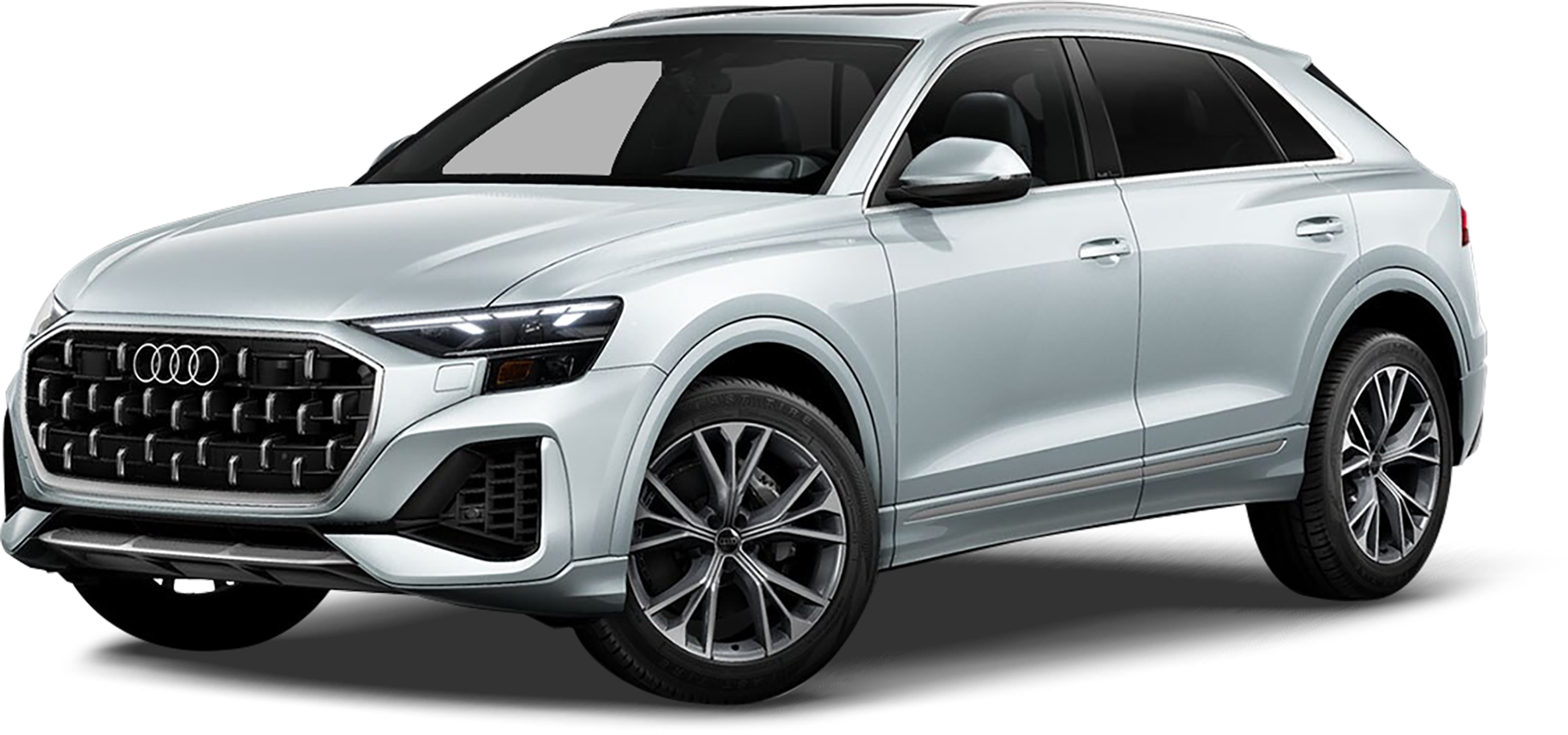2027 Audi premium plus trim silver car.
