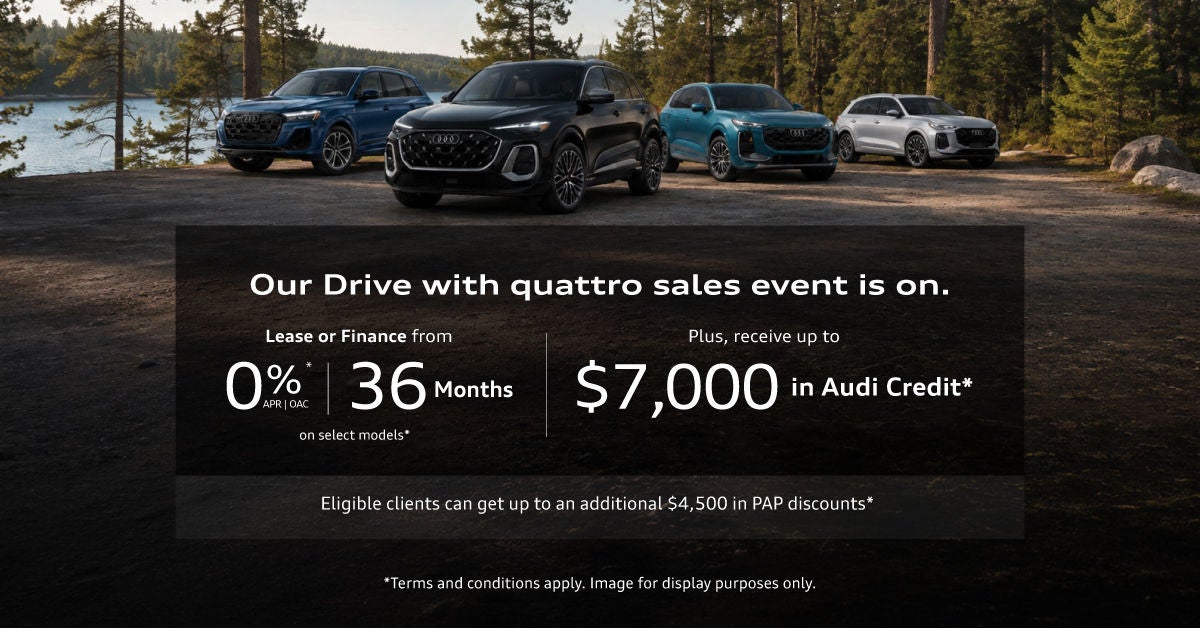 Sales Event at Audi Midtown Toronto