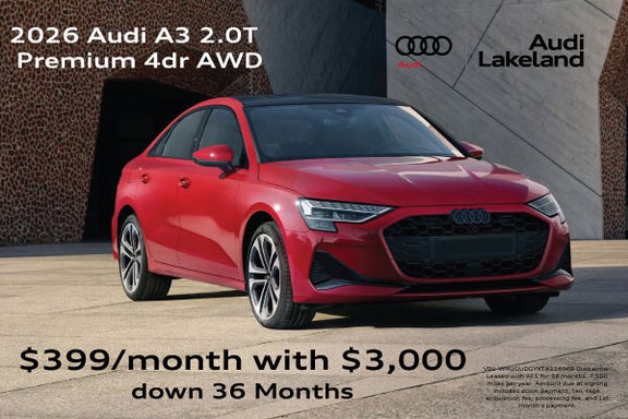 Audi A3 Audi Lakeland Offer