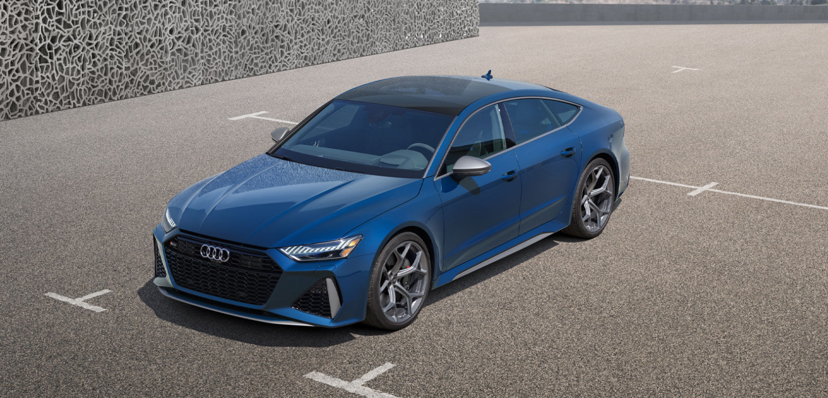 Exterior of a 2026 Audi RS 7