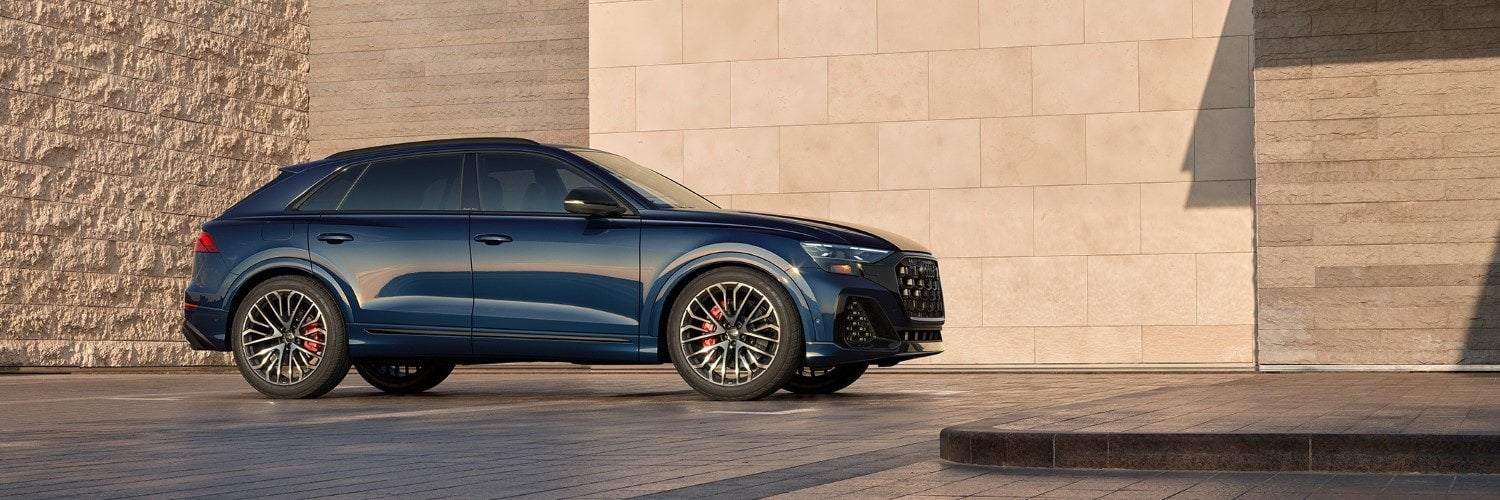 Audi SQ8 side view parked
