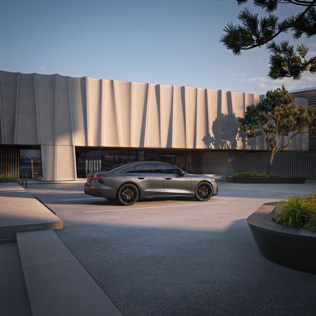 2026 Audi A6 Exterior Parked At Business