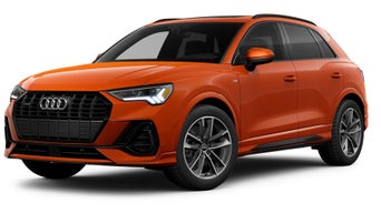 orange audi q3 