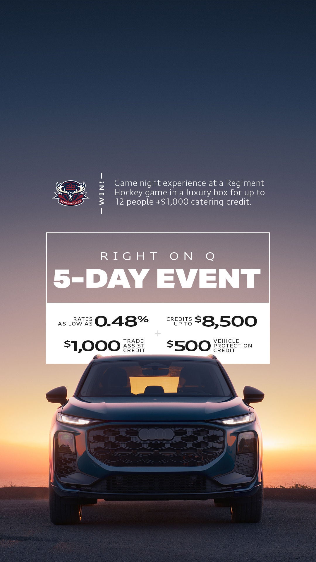 Lease the Q5 from $333 bi-weekly.