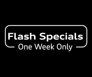 Flash Specials One Week Only