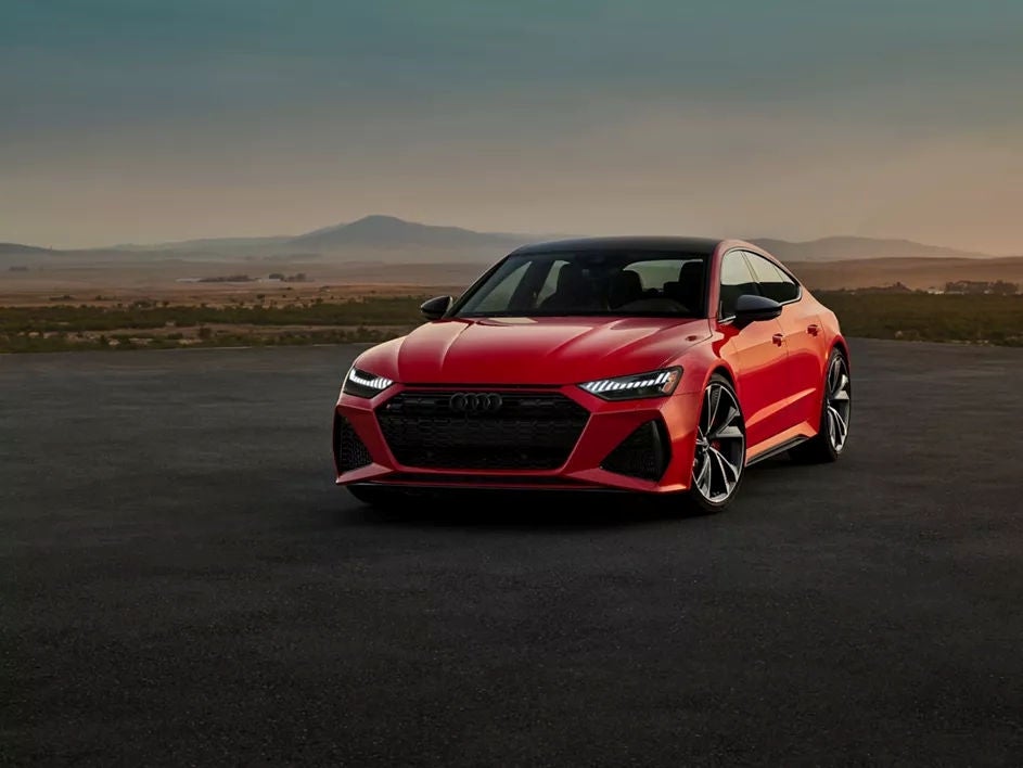 Audi RS7 front parked.