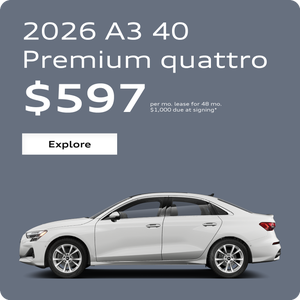 2026 Audi A3 40 Premium quattro
