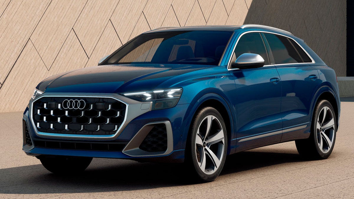 Blue 2026 Audi SQ8 High-Performance Luxury SUV