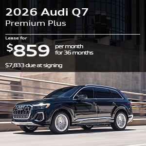 2026 Audi Q7 Specials