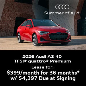 2026 Audi A3 40 TFSI® quattro® Premium