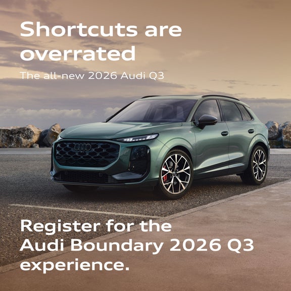 All-new Audi Q3 at Audi Boundary