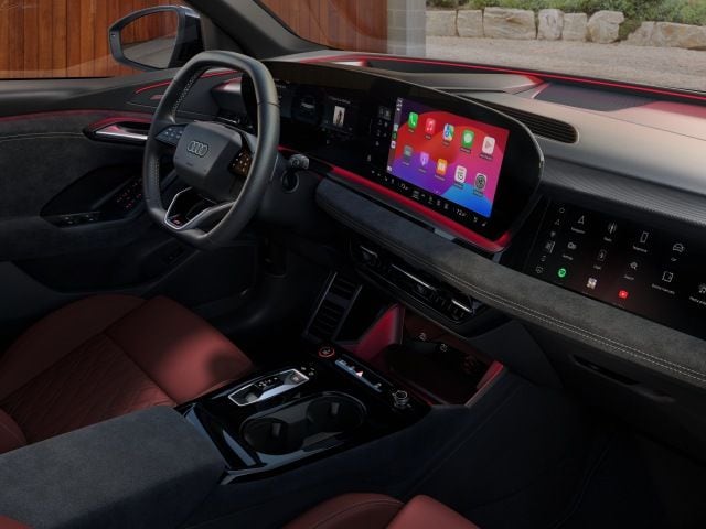 Electric 2025 Audi SQ6 e‑tron interior