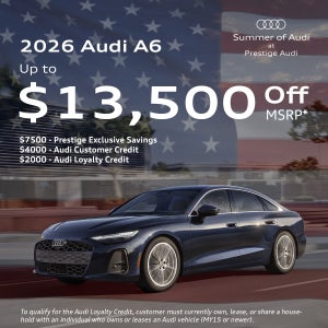 Audi A6 Discount Offer