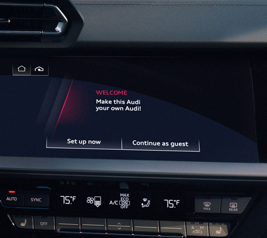 2025 Audi A3 dashboard