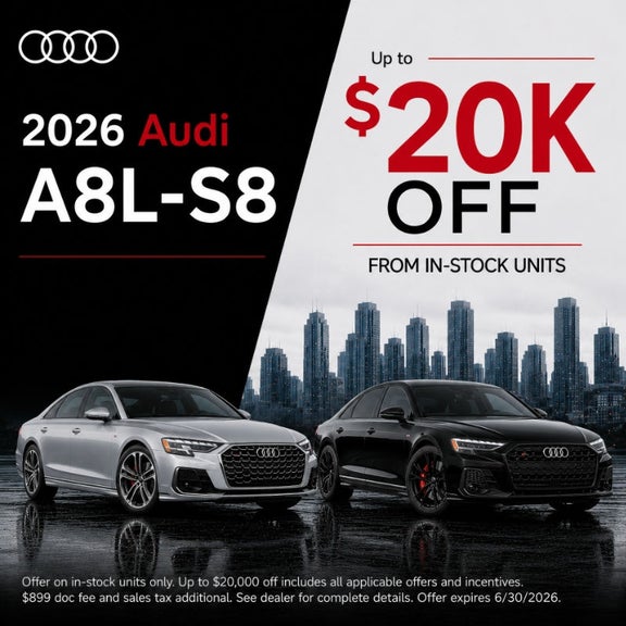2025 Audi A8 Save Up To $20,000 