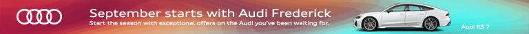 September Offers at Audi Frederick