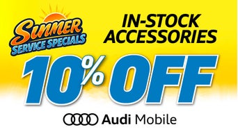 Audi accessories on sale