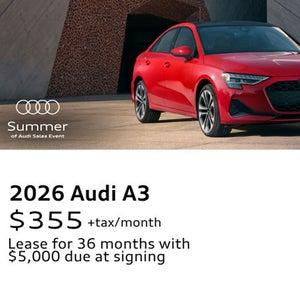 2026 Audi A3 July Special from Audi San Jose
