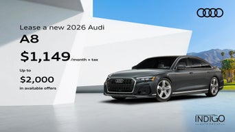 Front profile 2026 Audi A8 Parked