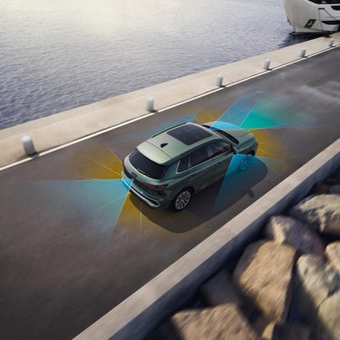 2026 Audi Q3 pre sense front safety system at Audi Sewickley near Pittsburgh PA