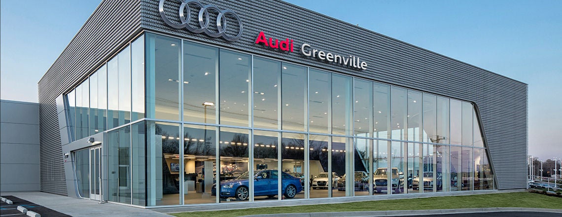 Audi Greenville dealership.