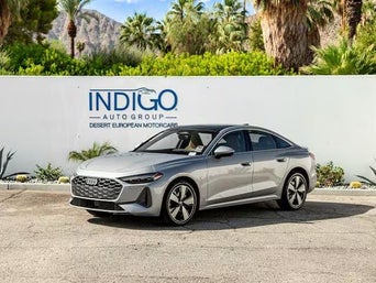 front facing 2025 Audi A5 parked