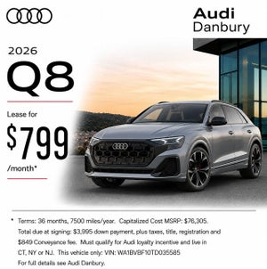 Side view of an Audi vehicle