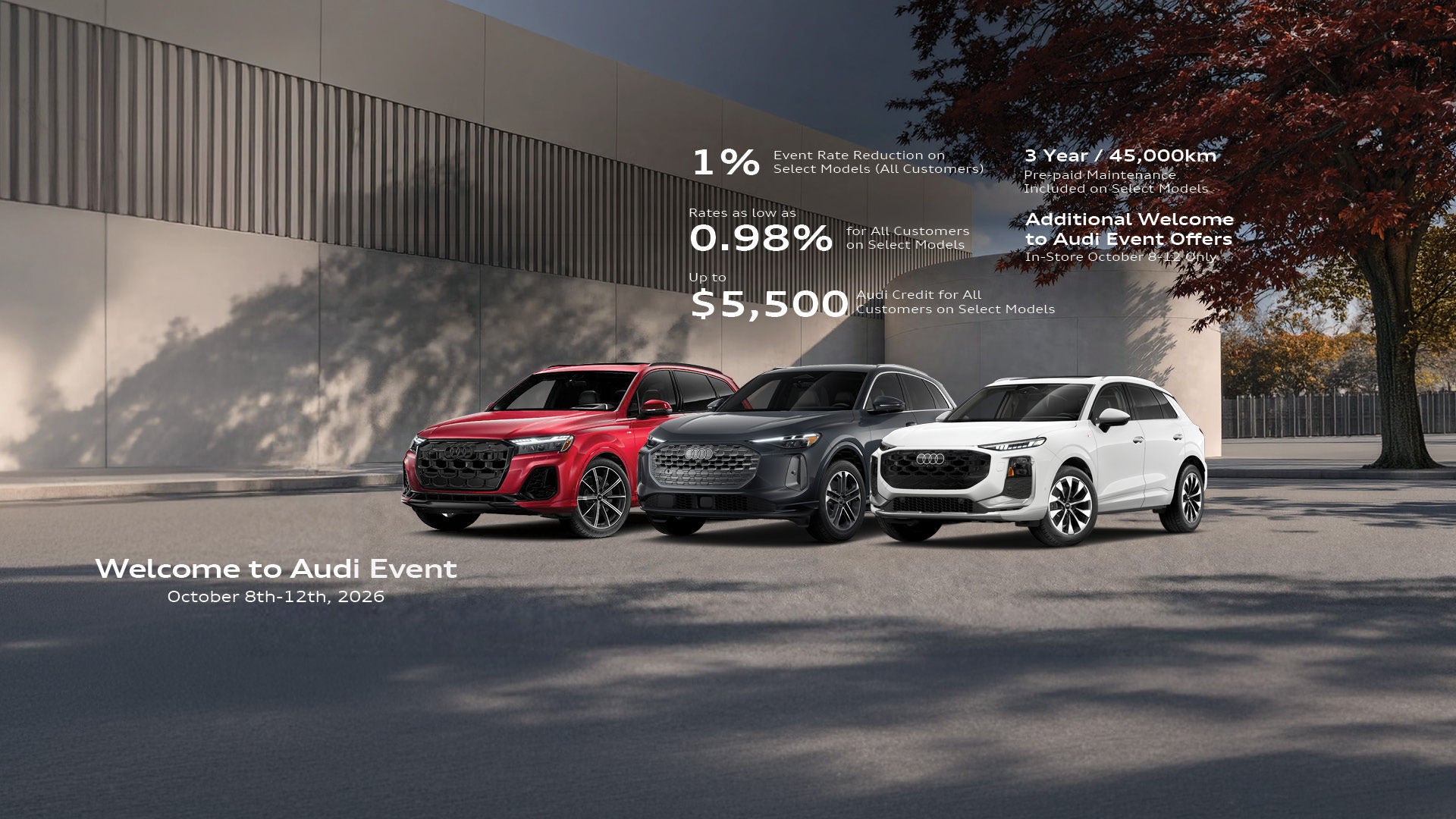 Audi Boundary Monthly Specials: Burnaby, BC