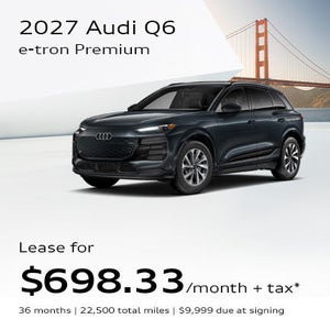 2027 Audi Q6 e-tron front facing