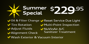 Audi Dominion Summer Specials