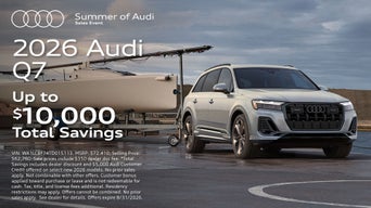 2026 Audi savings