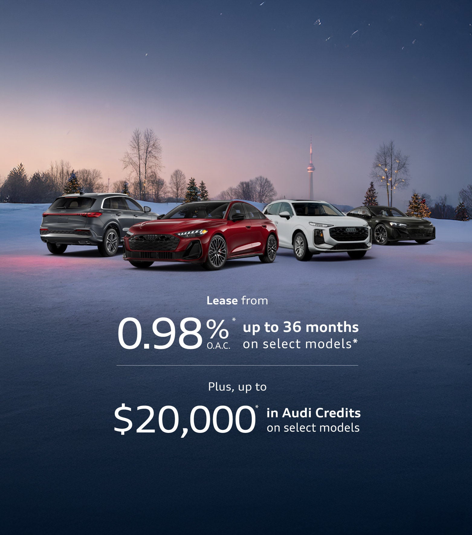 Out with the bold Audi Sales Event at Audi Midtown Toronto