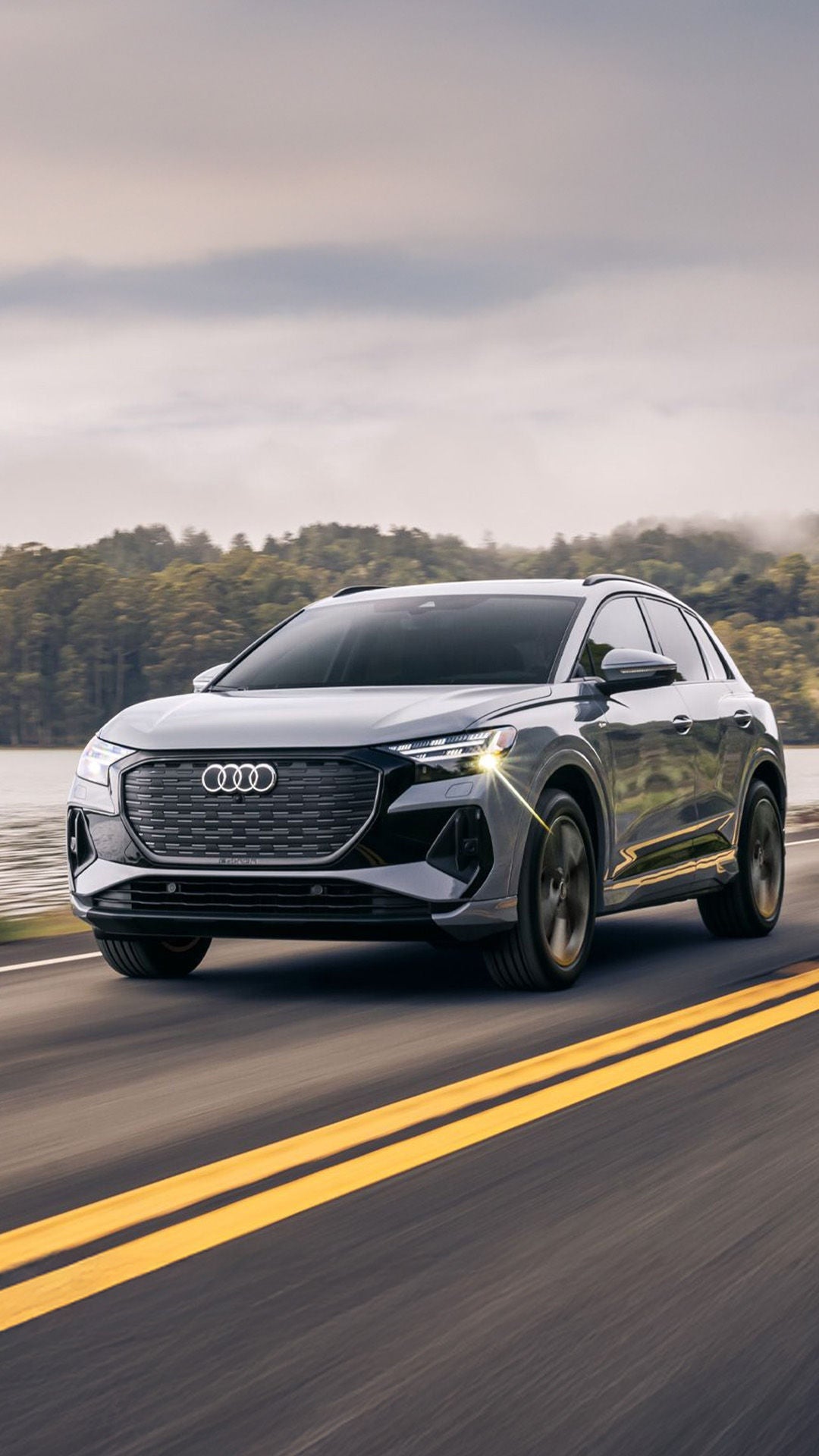 2024 Audi Q4 E-Tron In Motion