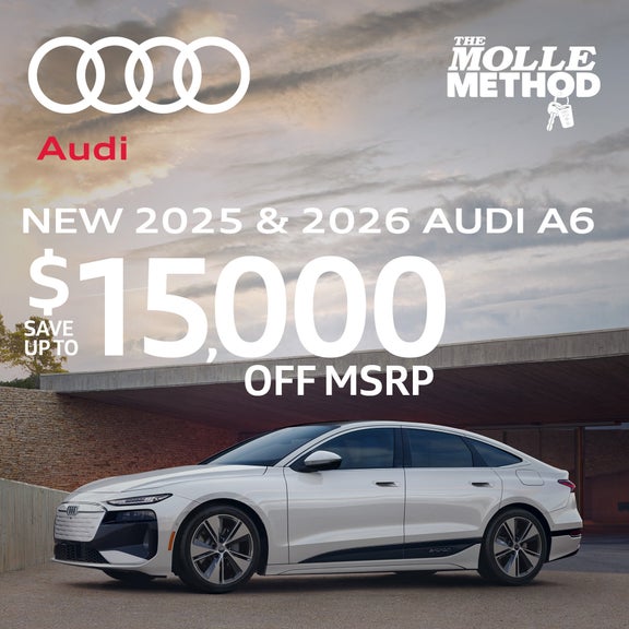 NEW 2025 & 2026 AUDI A6  SAVE UP TO $15,000 OFF MSRP
