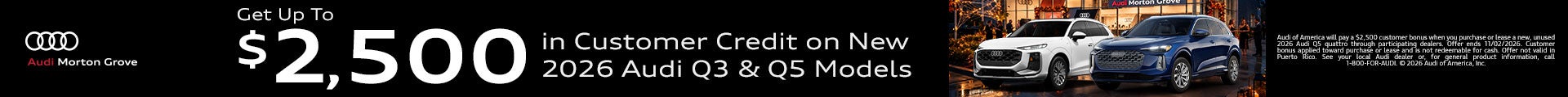 Audi Q5 Promotional Banner