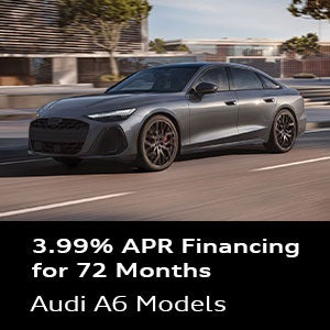 3.99% APR Financing  for 72 Months 2026 Audi A6 Models