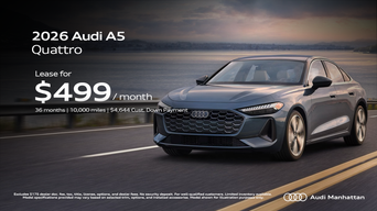 Lease the Audi A5 in Manhattan NY