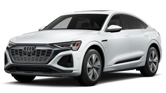 Three-quarter front view of the Audi Q8 Sportback e-tron®.