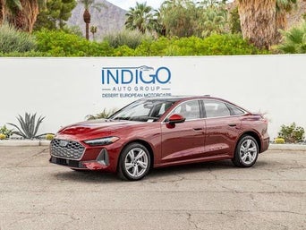 front facing 2025 Audi A5 parked