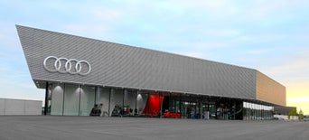 Audi dealership.