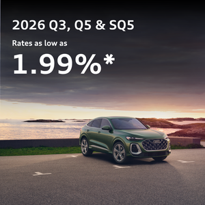 Q5, Q3, SQ5 Rates as low as 1.99%