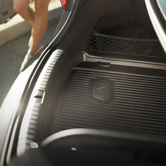 Audi A6 all-weather cargo mat.