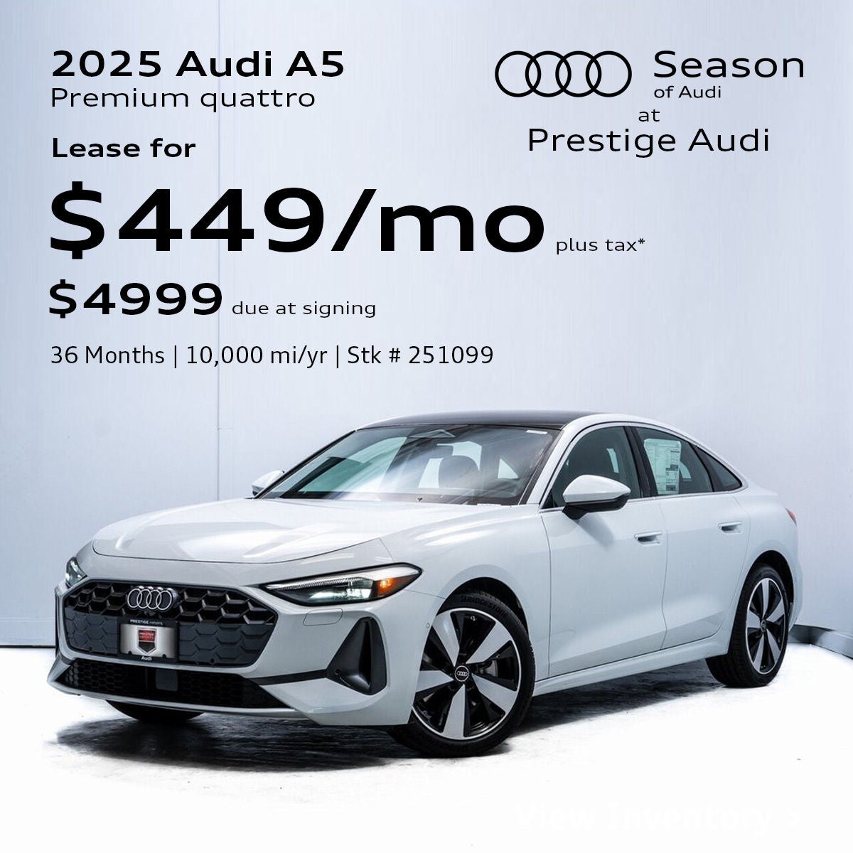 2025 Audi A5 Premium quattro