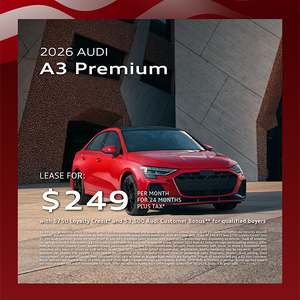 2026 Audi A3 offer