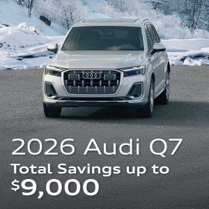 2026 Audi Q7 Total Savings