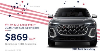 2026 Audi SQ5 Sportback Premium Plus lease special